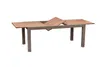 A table with an extension leaf partially extended, shown against a white background. Produktbild-Vorschau