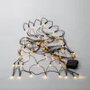 LED Lichternetz AKKU - 150x80 cm - 80 warmweiße LED -Timer - Batterie - outdoor - schwarz Produktbild-Vorschau