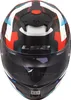 Casco LS2 FF808 Stream II Mika, bianco/blu/rosso, M (57/58) Anteprima dell’immagine prodotto 9