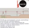 Nedo Flexilatte Set mit Zubehör Universaladapter Produktbild-Vorschau 4