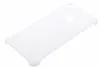 A transparent phone case is shown on a white background. Produktbild-Vorschau