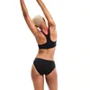 Speedo Placement Bikini für Damen Schwarz/Rot, Größe:36 Produktbild-Vorschau 4