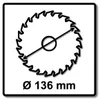 Makita CCM13625E SPECIALIZED EFFICUT zaagblad 4 stuks (4x Productafbeelding-voorbeeld 3