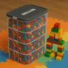 Kruzzel 25758 4-stöckige Blockbox, 29 l Produktbild-Vorschau 14