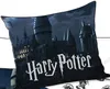 A close-up of a Harry Potter themed pillowcase with Hogwarts castle and the Harry Potter logo. Produktbild-Vorschau