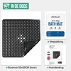 Avalo Badmat / Antislipmat Douche - 53x53CM - Zwart - Met Productafbeelding-voorbeeld 9