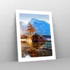 Poster - Poster ohne Rahmen - Morgendämmerung Berge See - Produktbild-Vorschau 7
