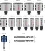 PRO Multi Material PC Plus Lochsägen-Set, 20, 68, 76 mm, Produktbild-Vorschau 2