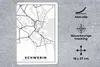 MuchoWow® Mauspad Mousepad Karte - Schwerin - Stadtplan - Produktbild-Vorschau 2