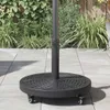 vidaXL Sonnenschirmständer 15.2 kg Schwarz Eisen Produktbild-Vorschau 4