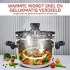 Royal Swiss® Schnellkochtopf 6L – Druckkochtopf Edelstahl – Produktbild-Vorschau 6