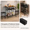 Set tavolo da pranzo KOMFOTTEU, composto da un tavolo da Anteprima dell’immagine prodotto 5