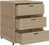 vidaXL Armoire de jardin beige 55x59x69 cm Poly rotin Voir les images du produit 13