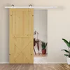 HOMCOM Schiebetüren-Beschlagsatz 183cm Komplett-Set mit Produktbild-Vorschau 9