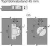 2 x Master Toolless T45 Topfband werkzeuglose Topfmontage Produktbild-Vorschau 6