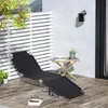 Sonnenliege klappbar, Gartenliege mit 5-fach verstellbarer Produktbild-Vorschau 7