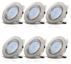 B.K.Licht – Lot de 6 spots encastrables LED ultraplats, Voir les images du produit 6