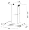 Dunstabzugshaube 60 cm | A+++ | 754 cbm/h | Wandhaube | Produktbild-Vorschau 8