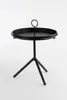 Mica Decorations Aston Tabletttisch - H40 x Ø31 cm - Metall Produktbild-Vorschau 5