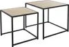 ML-Design Sada 2 stolků, 40x40x40/50x50x45 cm, vzhled Náhled obrázku produktu 1