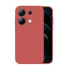 A red phone case is shown on a white background, with the phone partially visible inside. Produktbild-Vorschau