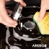 AREBOS plynová varná doska 5 horákov, sklokeramika, plynová Náhľad obrázku produktu 5