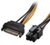 SATA-Stromkabel, SATA 15-Pin auf 6-Pin PCI Produktbild-Vorschau 5