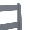The Living Store Essstühle 2 Stk. Grau 40x46x99 cm Produktbild-Vorschau 9
