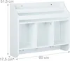 Relaxdays Kinderregal, 5 Fächer & 3 Haken, Kinder Produktbild-Vorschau 4