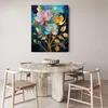 Obraz na plátne Farebné kvety Zlatá abstrakcia 40x60 Feeby Náhľad obrázku produktu 2
