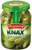 A jar of pickles on a plain background. Produktbild-Vorschau