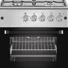 Cucina 4 fuochi con forno a gas ventilato e grill elettrico Anteprima dell’immagine prodotto 4