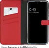 Selencia Bibliothèque en cuir véritable pour le Samsung Voir les images du produit 3