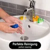 com-four® 6x Mini Handwaschbürsten im Enten-Design - Produktbild-Vorschau 2