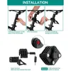Rockbros WD795 black folding bike lock with key Podgląd zdjęcia produktu 4
