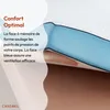 CASABEL Surmatelas 140 x 190 cm Mémoire de Forme, 7 cm Voir les images du produit 4