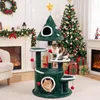 Kratzbaum COSTWAY, 127 cm, choinkowy, z gwiazdkami i Podgląd zdjęcia produktu 1