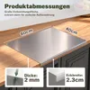 Edelstahl Schneidebrett, Arbeitsplatte mit Anschlagkante, Produktbild-Vorschau 2