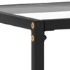 vidaXL Stolik konsola przezroczysty 60x35x75 cm szkło Podgląd zdjęcia produktu 4