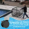 TWOLIIN Zwembadopslagcontainer, 122x78x88 cm. Productafbeelding-voorbeeld 5