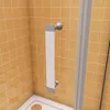AICA Drehtür 90x185cm,5mm ESG-glas Falttür,Seitenwand Produktbild-Vorschau 6
