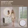 Lustro łazienkowe LED 60 cm okrągłe S'AFIELINA, lustro z Podgląd zdjęcia produktu 2