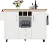 okwish Küchenschrank mit Rollen und klappbarer Produktbild-Vorschau 8