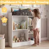 Étagère pour enfants COSTWAY en forme de maison, étagère Voir les images du produit 5