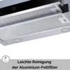 PKM Einbau Dunstabzugshaube ausziehbar Flachschirmhaube Produktbild-Vorschau 6