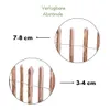 SEVICO 5m Staketenzaun 80cm x 5m mit Lattenabstand 3-4cm Produktbild-Vorschau 6