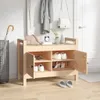 vidaXL Lavice do předsíně 80x40x60 cm Masivní borovicové Náhled obrázku produktu 6