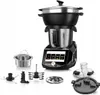 A multi-functional kitchen appliance with various attachments, displayed against a white background. Produktbild-Vorschau