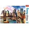 TREFL Puzzle Funny Cities: Katzen in New York 1000 Teile Produktbild-Vorschau 3