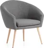 Fauteuil lounge stylé Lutz | gris | XDREAM fauteuil relax Voir les images du produit 1